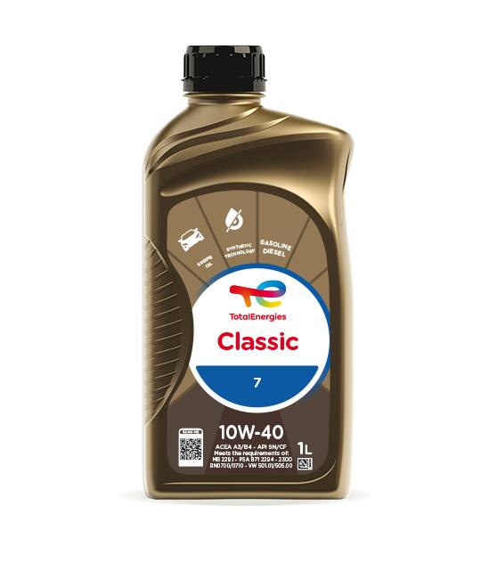 Масло моторное Total Classic 7 10W-40 1л 213752