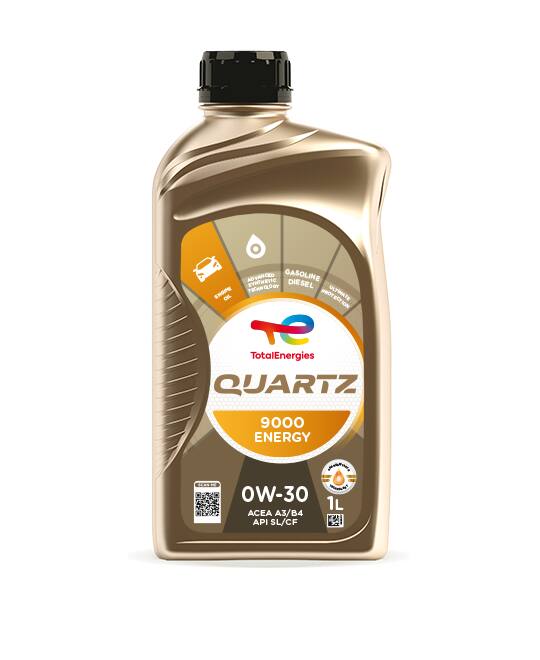 Масло моторное Total QUARTZ 9000 ENERGY 0W-30 1л 213767