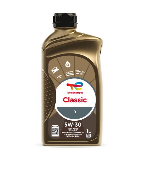 Масло моторное Total Classic 9 5W-30 1л 213786